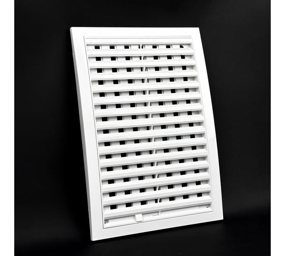 Изображение товара Вентиляционная решетка KRAFTAIR разъемная со шторкой Решетка 220х320 Ш Д