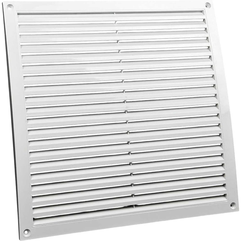 Изображение товара Вентиляционная решетка KRAFTAIR 400х400 белая неразъемная
