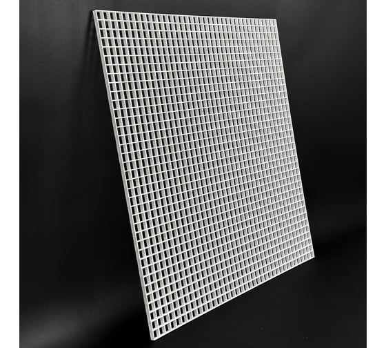 Изображение товара Пластиковая потолочная решетка KRAFTAIR под панели Армстронг 3шт С003-3шт