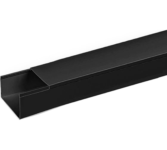 Изображение товара Кабель-канал TDM ELECTRIC черный 100х60, 2 метра, упаковка 6 штук SQ0402-2910