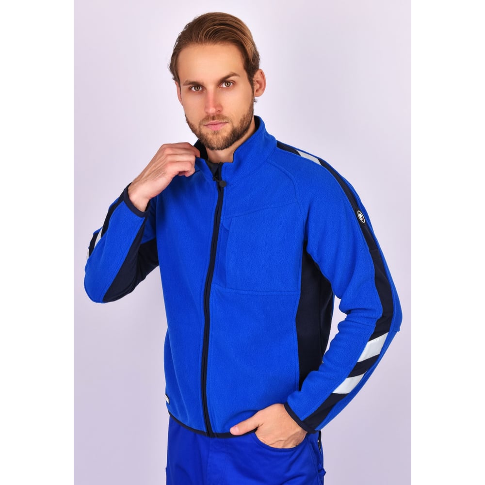 Изображение товара Куртка флисовая АНТЕКС Имидж васильковая 3XL