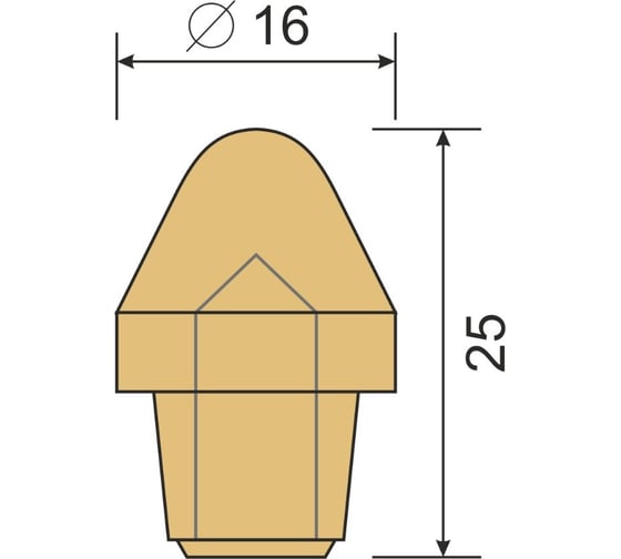 Изображение товара Электрод для контактной сварки FERROX E-100 КА-00073464