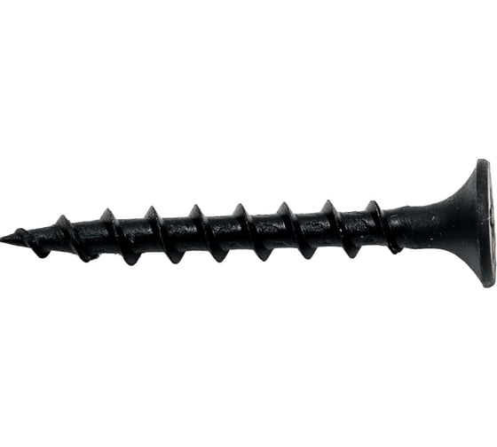 Изображение товара Саморез по дереву КРЕП-КОМП черный, усиленный, 3,5x32, 1,5 кг чд32тф
