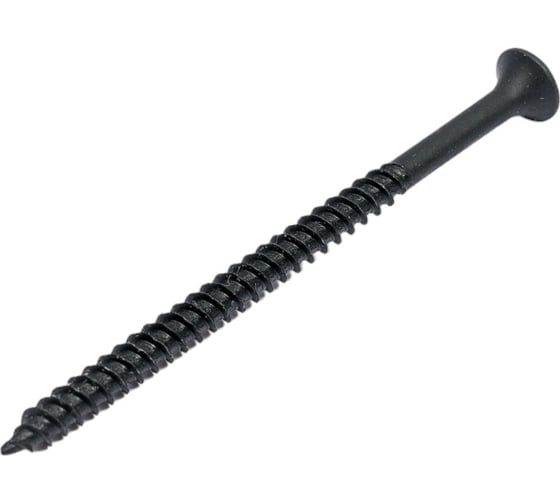 Изображение товара Саморез КРЕП-КОМП черный, универсал. усиленный, 4,2x70, 1,0 кг чм7042тф