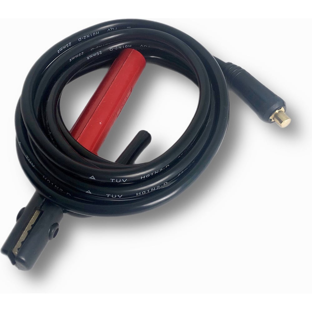 Изображение товара Держатель электродов с кабелем Sinica WAT2505 500 А длина 5 м