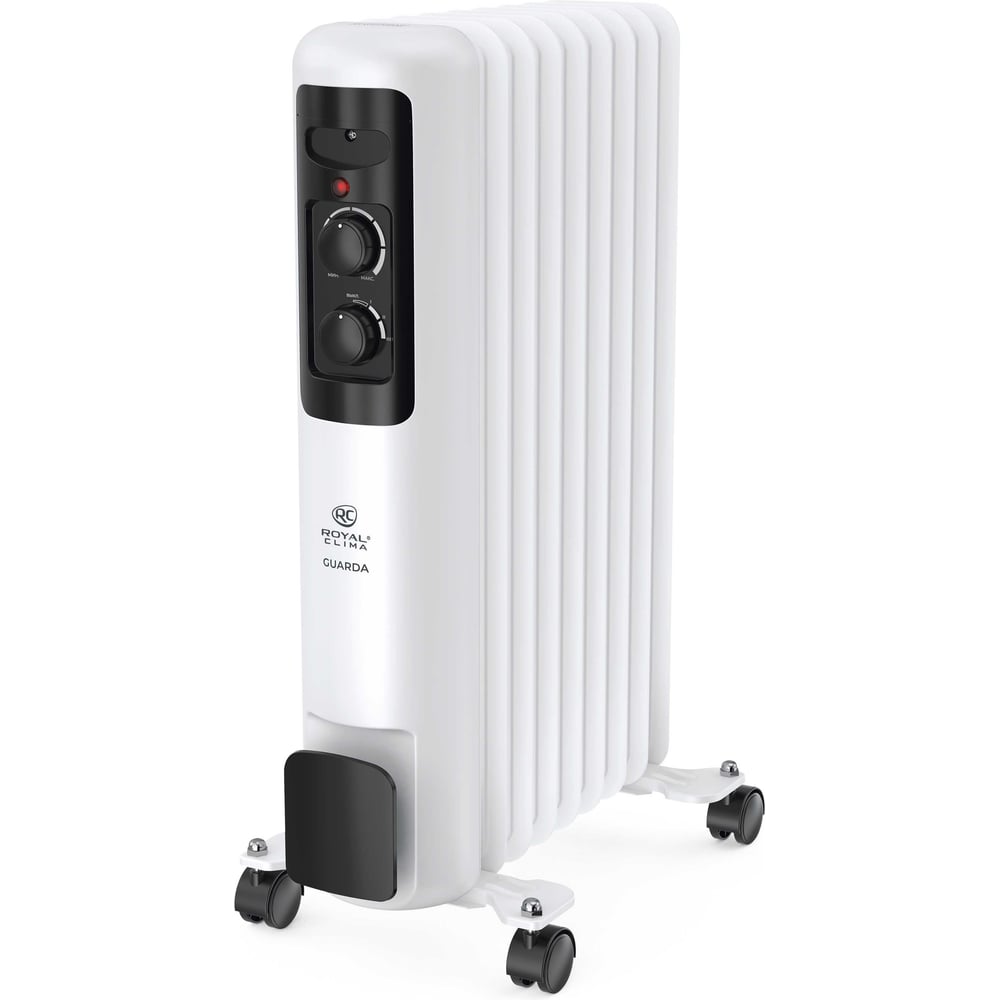 Изображение товара Масляный радиатор Royal Clima GUARDA ROR-GU9-2000M для обогрева помещений 25 м²