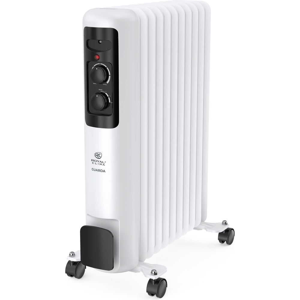 Изображение товара Масляный радиатор Royal Clima GUARDA ROR-GU11-2500M - мощность 2. 5 кВт