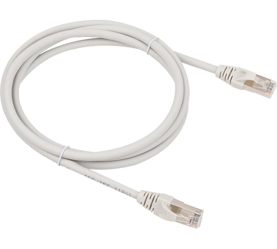 Изображение товара Патч-корд Advant Ethernet CAT6, 2xRJ45, FTP, 4 пары (AWG26), оболочка LSZH, длина 1.5 м, цвет: серый ADV6-FPC015-LG