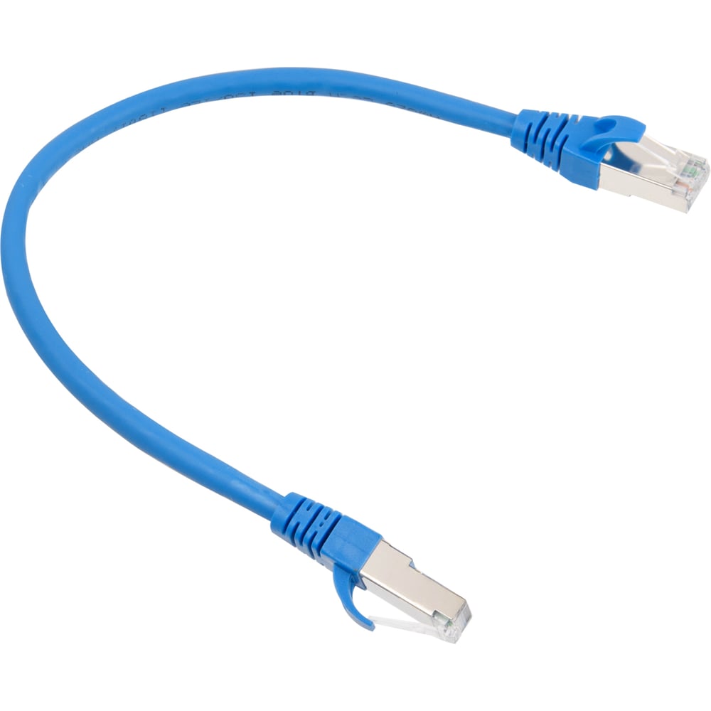 Изображение товара Патч-корд Advant Ethernet CAT6a 0.3 м S/FTP синий