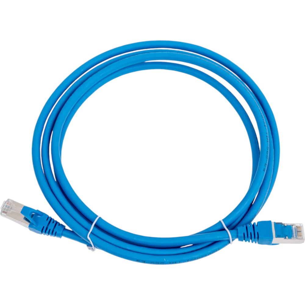 Изображение товара Патч-корд Advant Ethernet CAT6a 2 м S/FTP RJ45 синий