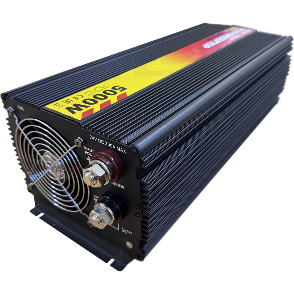 Изображение товара Инвертор Союз 5000W 24V полупрофессиональный мощный преобразователь