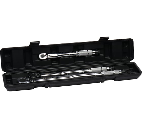 Изображение товара Набор ключей динамометрических 3пр. 1/4" 5-25 Нм L-275 мм 3/8" 19-110 Нм L-375 мм 1/2" 28-210 Нм L-470 мм в кейсе LIGE LG-S7993