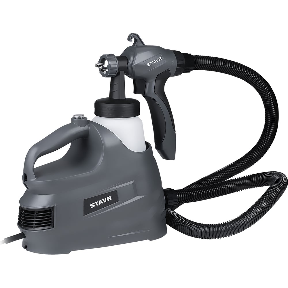 Изображение товара Краскопульт электрический Ставр HVLP 800Вт 400мл/мин профессиональный