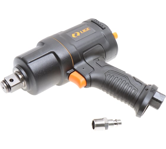 Изображение товара Пневмогайковерт ударный LIGE 3/4 (1800Nm, 7000 об/мин, 6bar, 198 л/мин, 2.35кг) LG-60103 052855