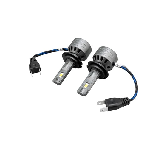 Изображение товара Автолампа SKYWAY диод H7 PX26d 12V 56W 5600Лм вентилятор ДРАЙВ 6000К Белая коробка комп.2шт S08201647