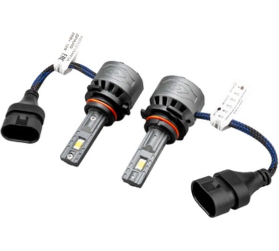 Изображение товара Автолампа SKYWAY диод HB4 (9006) P22d 12V 56W 5600Лм вентилятор ДРАЙВ 6000К Белая коробка комп.2шт S08201643