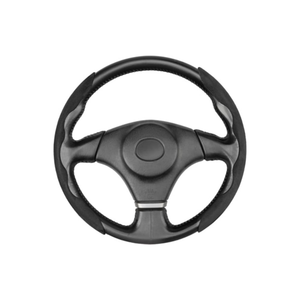 Изображение товара Накладки на руль SKYWAY искусственная замша комплект 2 шт. черные