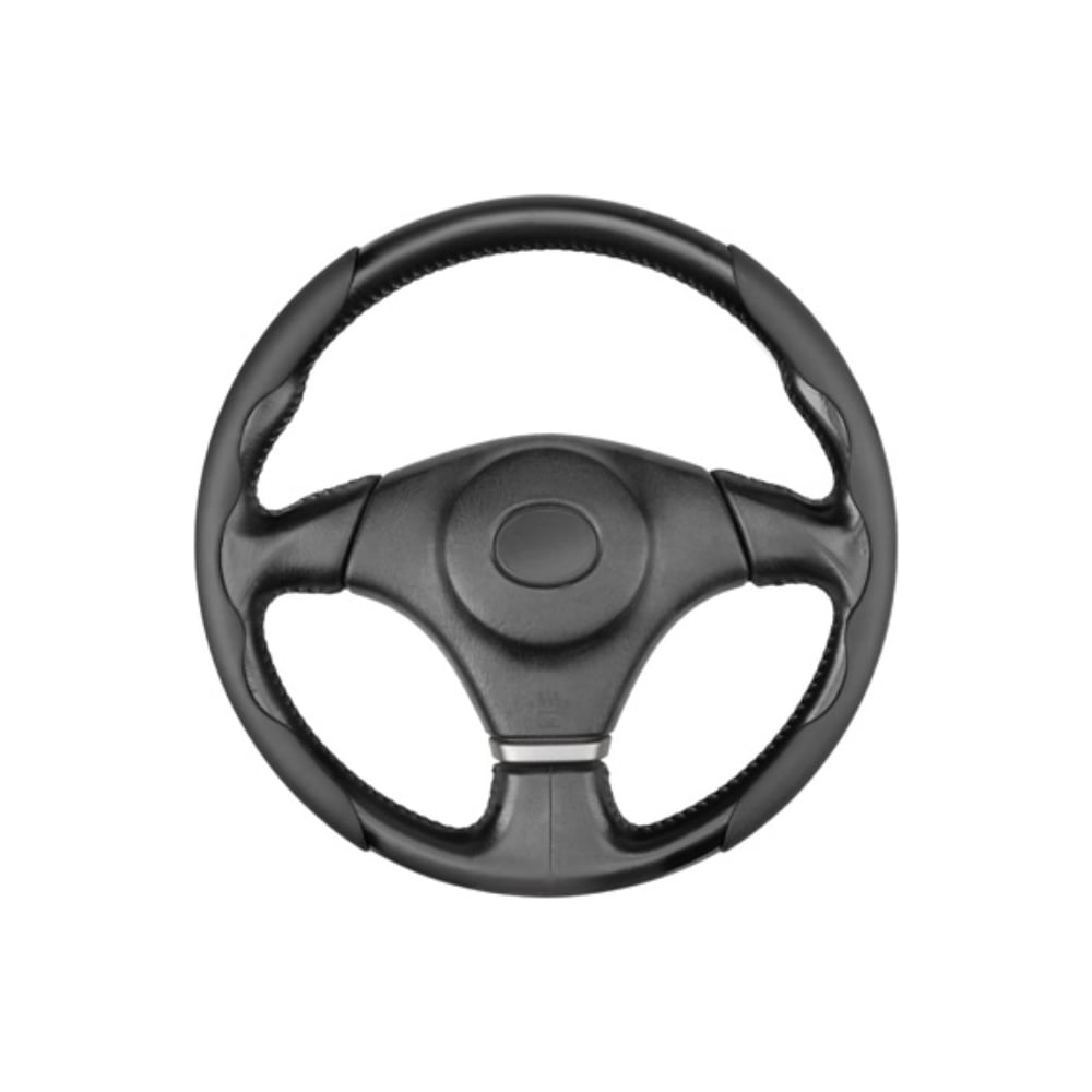 Изображение товара Накладки на руль SKYWAY экокожа Base Черные комплект 2шт. S01111001