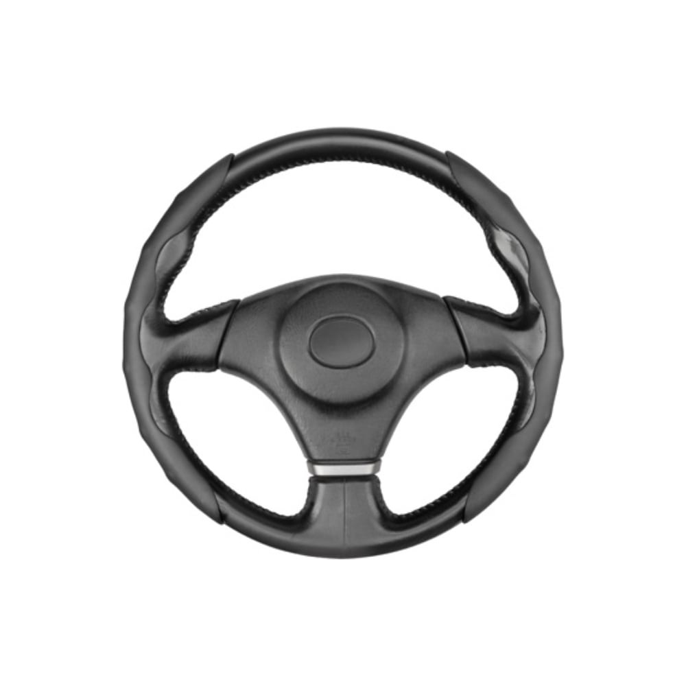 Изображение товара Накладки на руль SKYWAY экокожа комплект 2шт Черные S01111003