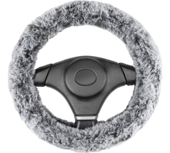 Изображение товара Оплетка SKYWAY искусственный мех S (35-37 см) Arctic-8 Серый S01107041