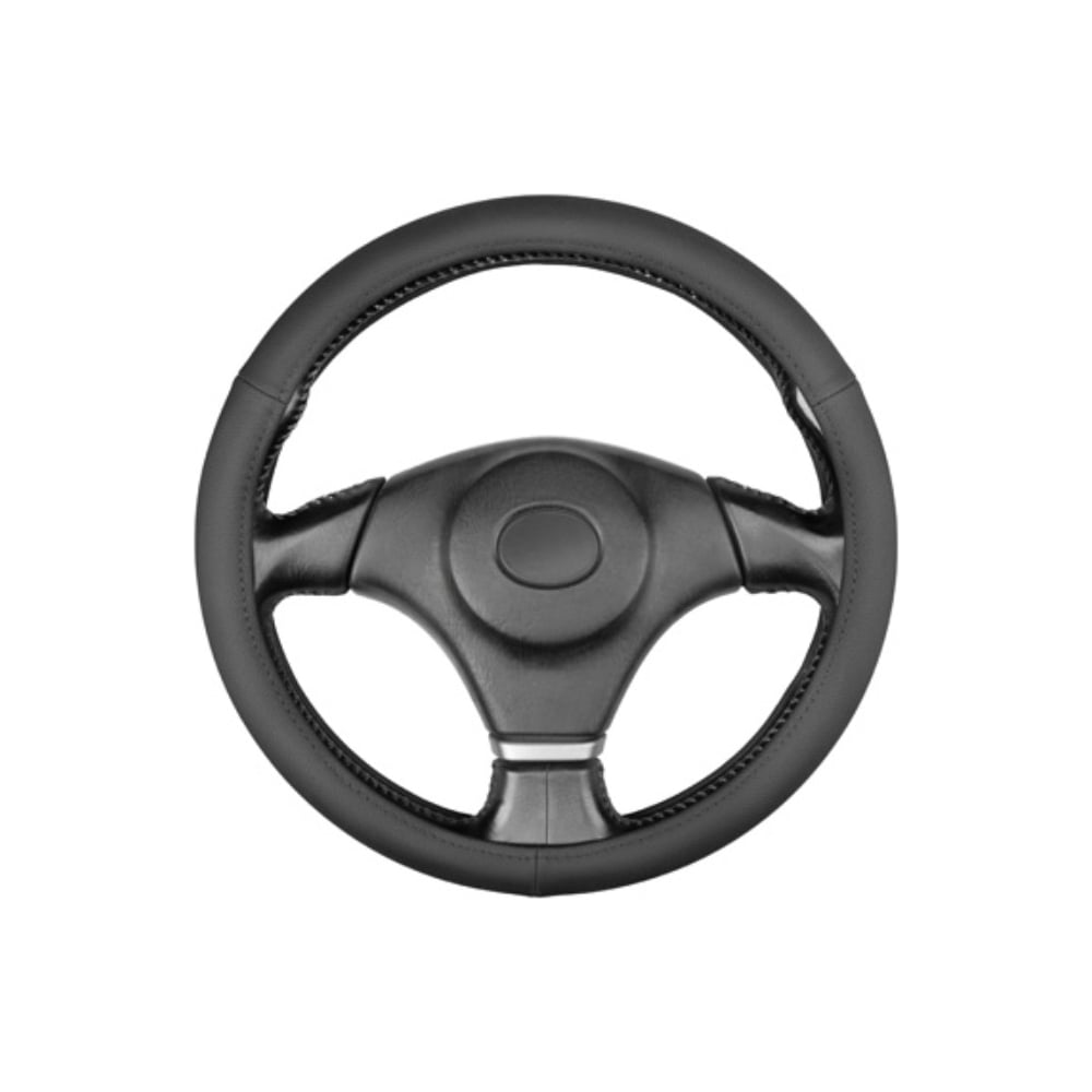 Изображение товара Кожаная оплетка SKYWAY для руля 39-41 см черная L Base Gorilla