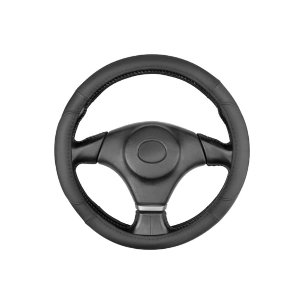 Изображение товара Кожаная оплетка SKYWAY Gorilla-4 L 39-41 см черная для руля и ручек