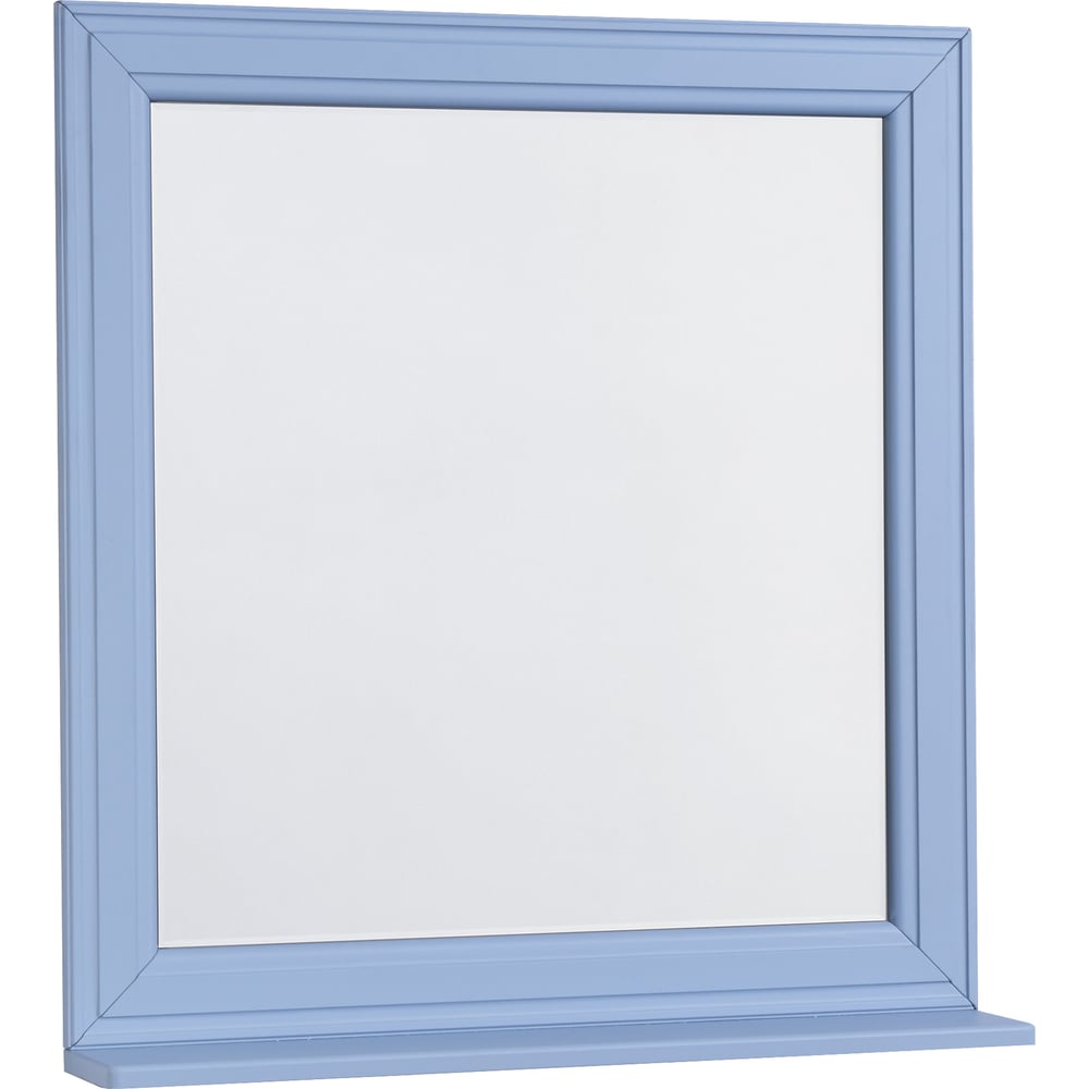 Изображение товара Зеркало AQUATON Шарм 75 голубое с полкой для ванной