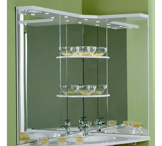 Изображение товара Зеркало AQUATON КОРНЕР угловое, правое 1A052902KR01R