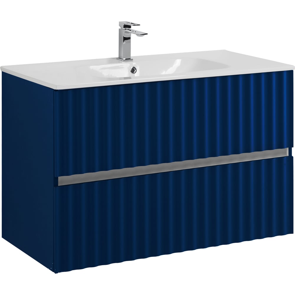 Изображение товара Подвесная база под раковину Art&Max ELEGANT с 2 ящиками и LED подсветкой