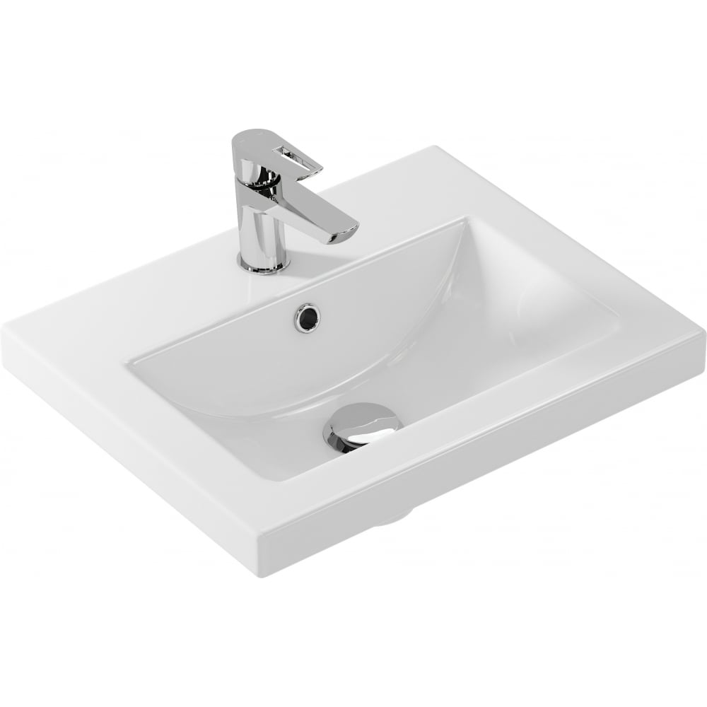 Изображение товара Умывальник Doratiz Como 50 Cersanit фарфор классический современный белый