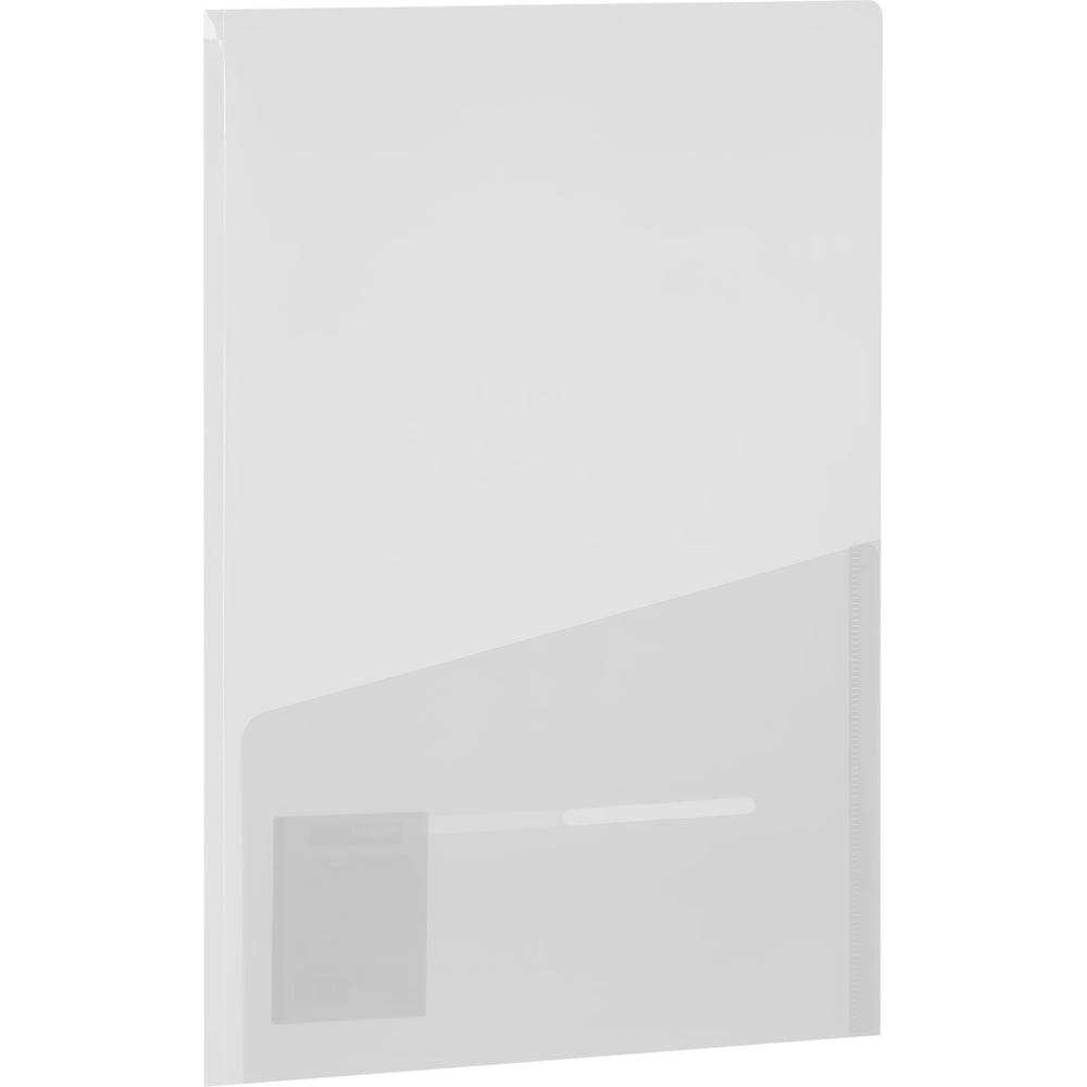 Изображение товара Папка-уголок BRAUBERG 2 кармана А4 SPECIAL 15 шт. прозрачная