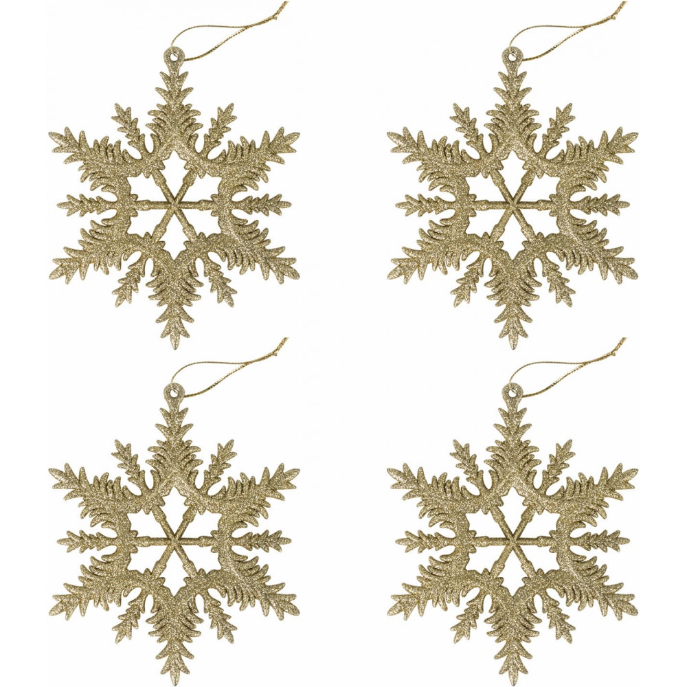 Подвесное елочное украшение Золотая сказка елочное украшение снежинка золото 13 см syyklb 1923405