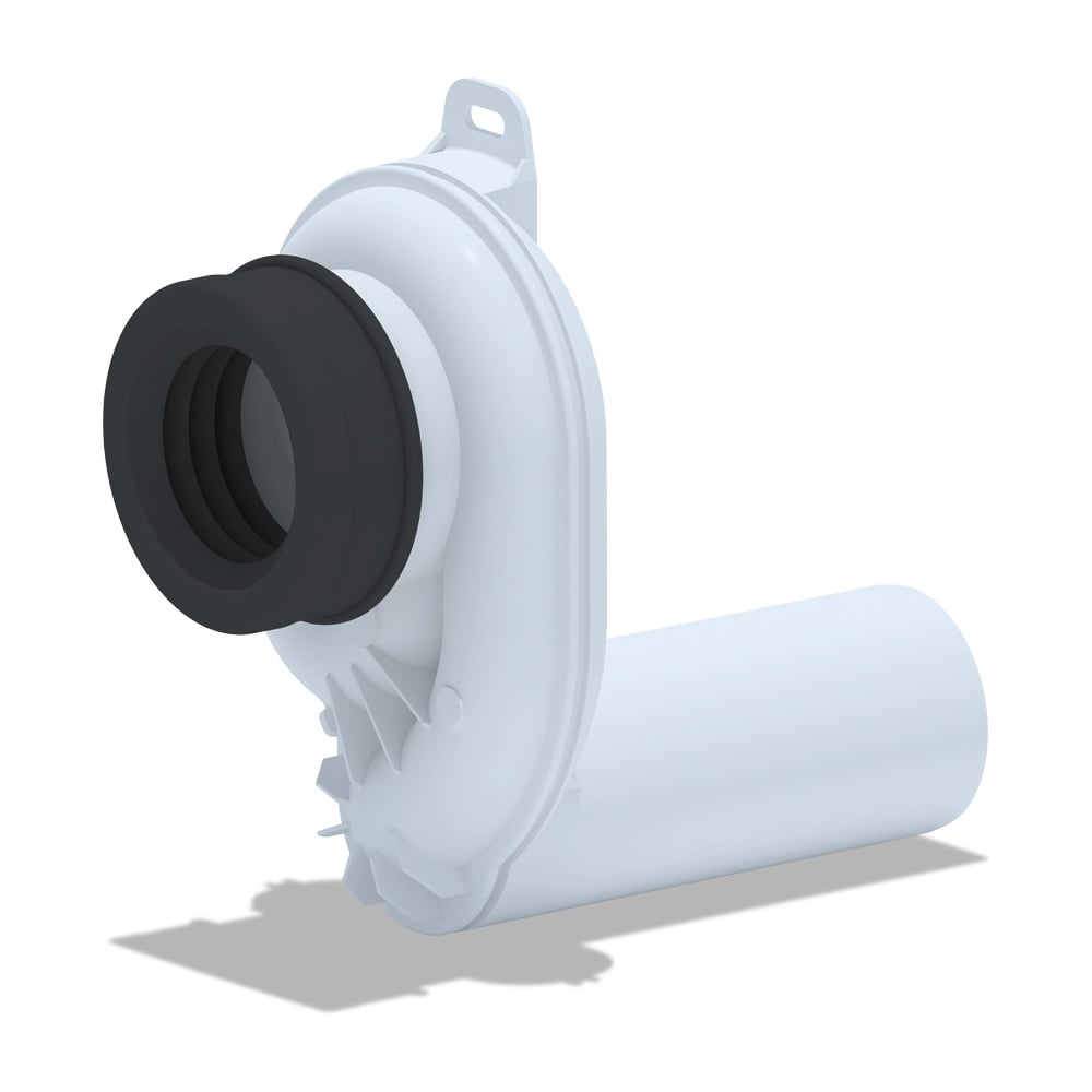 Изображение товара Горизонтальный сифон Santek Гала 1WH302086 для писсуара пластиковый