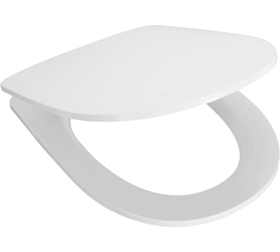 Изображение товара Сиденье Santek Юнион дюропласт, быстрое снятие, микролифт, тонкое, 1WH501634