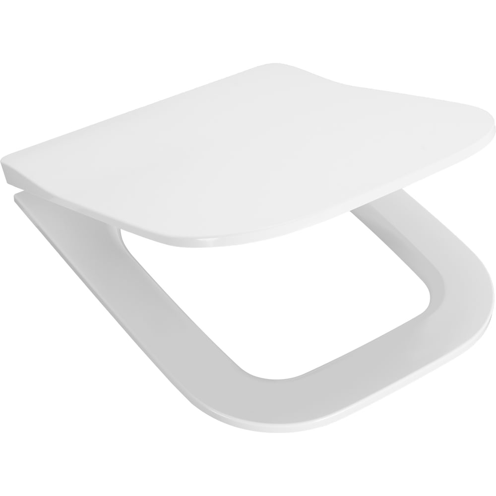 Изображение товара Сиденье для унитаза Santek Лайн дюропласт микролифт белое овальное