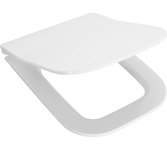 Изображение товара Сиденье Santek Лайн дюропласт, тонкое, микролифт, для подвесной чаши, 1WH501575