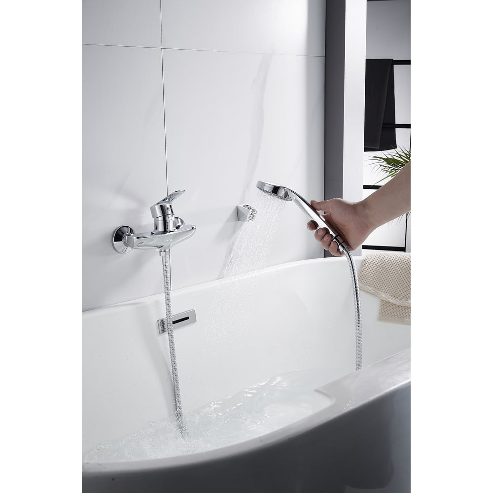 Изображение товара Смеситель для душевой кабины ALOUTE хром однорычажный с керамическим клапаном