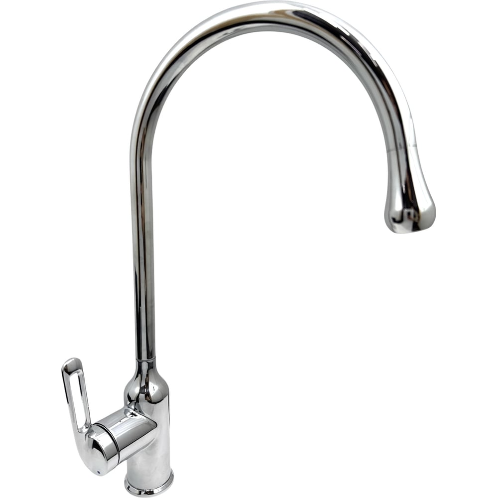 Изображение товара Смеситель для кухни OUTE с высоким изливом из нержавеющей стали SUS 304 хром