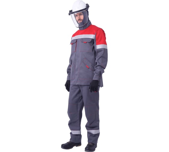 Изображение товара Костюм ГК Спецобъединение ЭлектроСтоп ТЕРМО ЗЭТВ 29.7 кал/см2,(Куртка+брюки) (104-108, 158-164), компл, В/хн Л-2/104/158