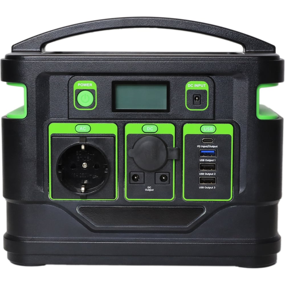 Изображение товара Портативная электростанция Boltpower 300 MAX 80000 мАч 300 Вт черный/зеленый