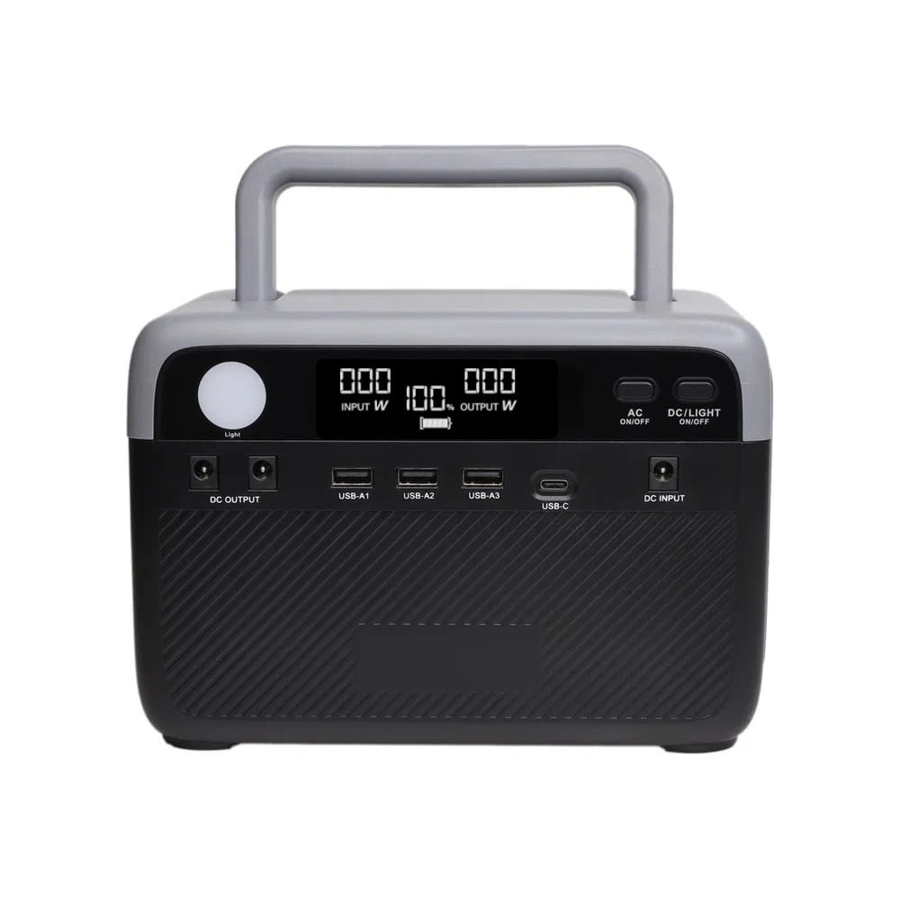 Изображение товара Портативная электростанция Boltpower 300 MAX черный с дисплеем и USB