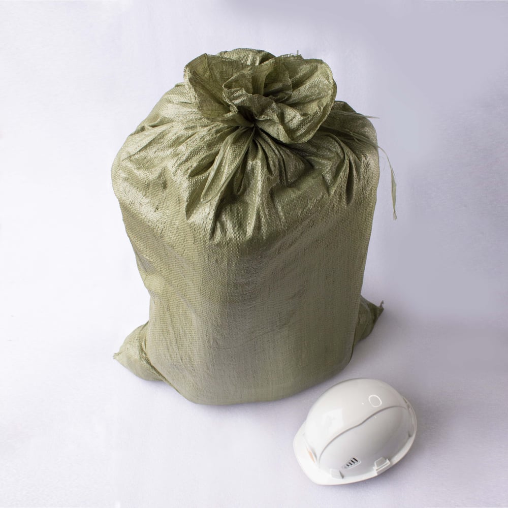 Изображение товара Полипропиленовые мешки AV зеленые 50х90 см 25 штук