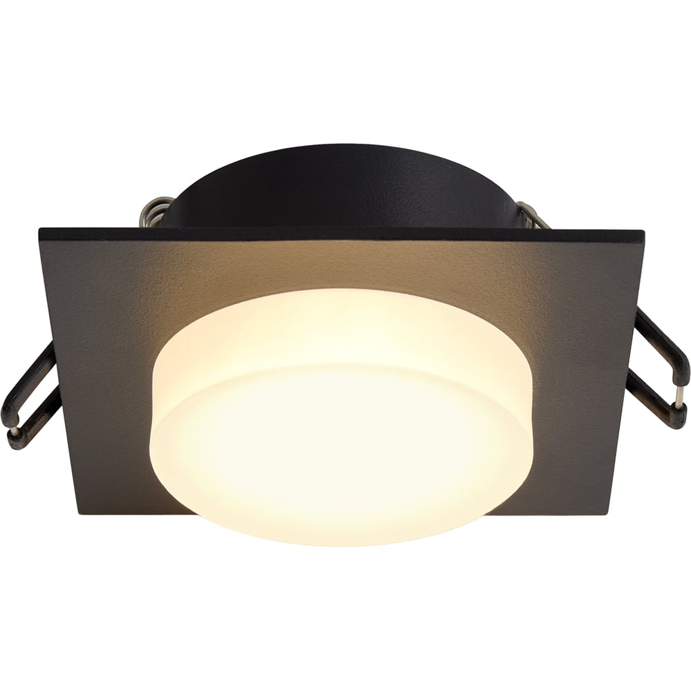 Изображение товара Встраиваемый светильник VOLTEGA VGL7237DLB-01B1 с патроном GU10 для натяжных потолков