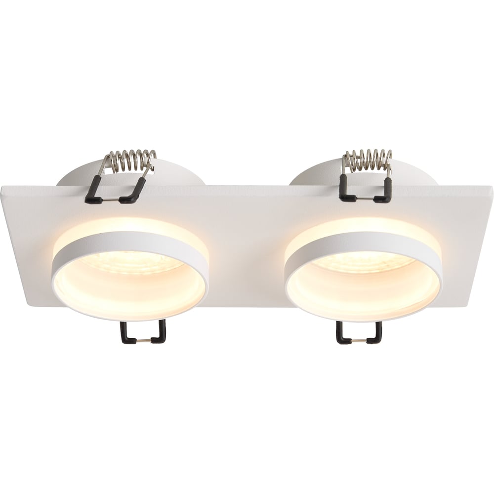 Изображение товара Встраиваемый светильник VOLTEGA VGL7373DLB-02W белый современный