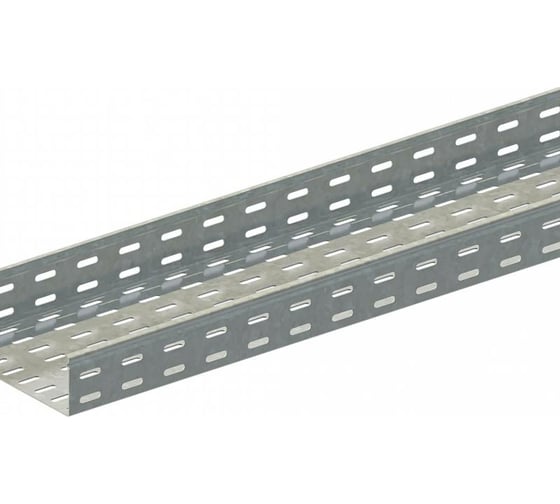 Изображение товара Прямой замковый перфорированный лоток ОАО «СОЭМИ» ЛМс-ПЗ 200х50-0,7ц УТ2,5 L=3000 мм Н0122132314