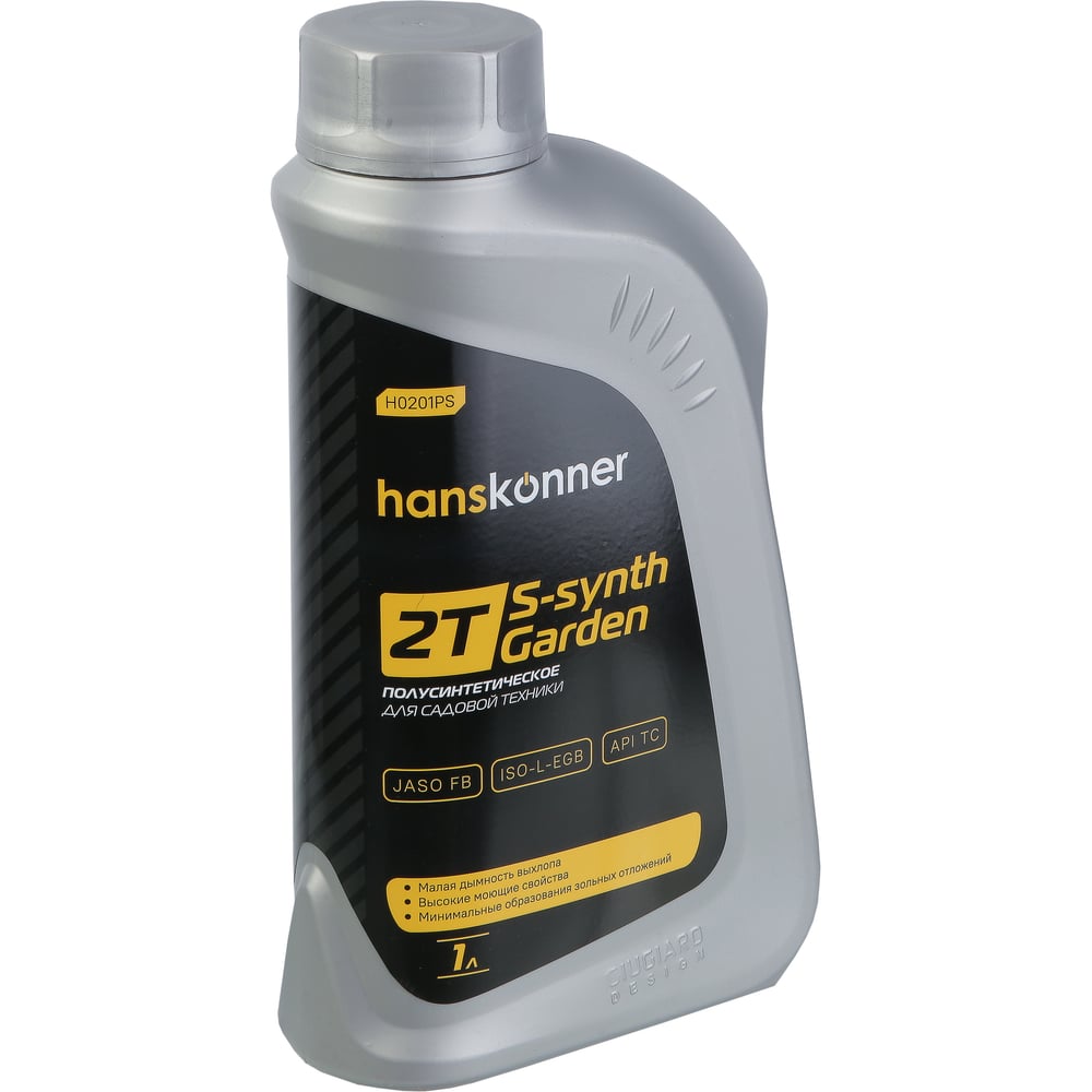 Изображение товара Масло Hanskonner 2T H0201PS полусинтетическое для двухтактных двигателей садовой техники