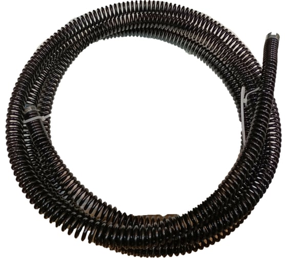 Изображение товара Спираль для прочистки засоров в канализации диаметр 16 мм длина 5,0 метров. CROCODILE 50315-16-5