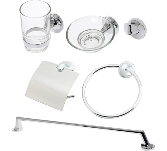 Изображение товара Набор аксессуаров для ванной комнаты Orange Y01-888cr