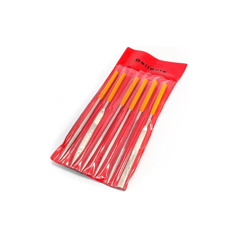 Изображение товара Набор надфилей алмазных Beltools 160мм, 6шт ri.243.110