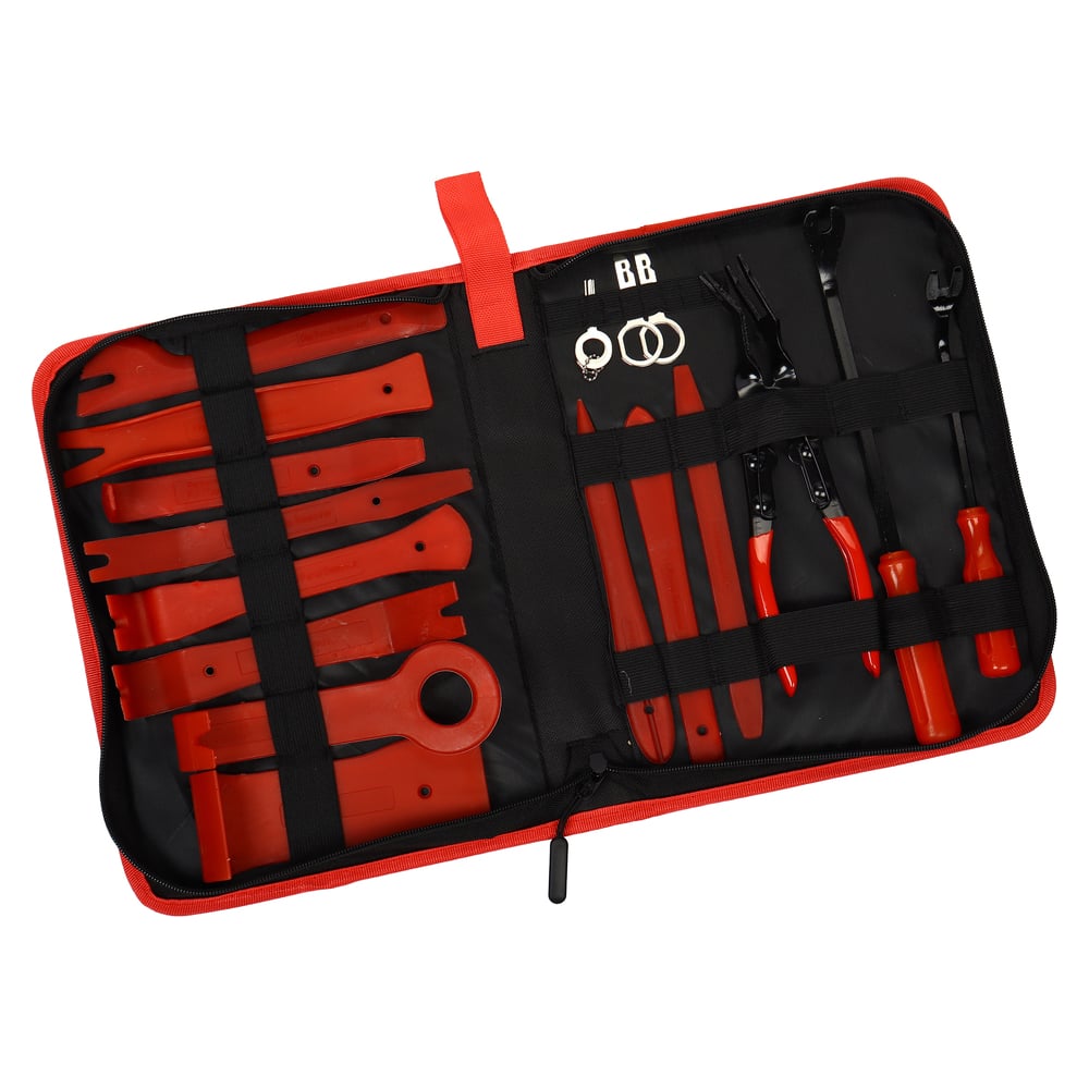 Изображение товара Набор съемников для демонтажа внутренней обшивки салона 19 предметов LG-14993